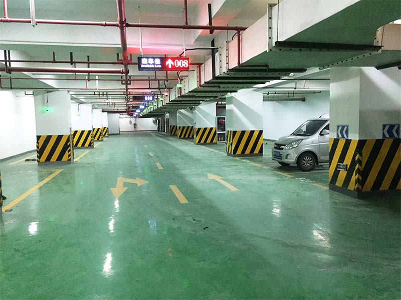 杭州某医院反向寻车视频车位引导系统